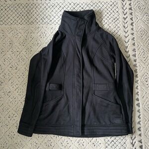 North Face Zip Up Black Jacket